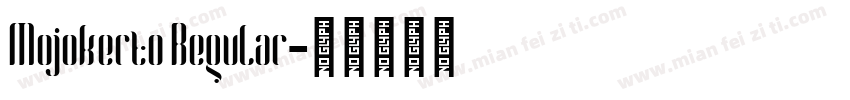 Mojokerto Regular字体转换